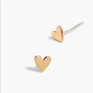 Madewell Heart Stud Earrings